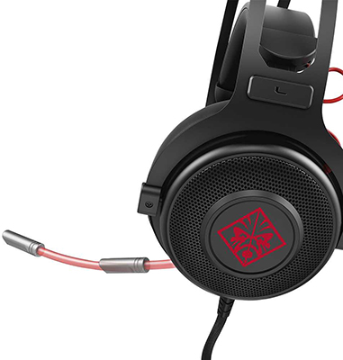 Headset Gamer HP Omen 800 1KF76AA driver 53mm P2 3,5mm