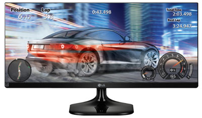 Monitor 25 pol. LG 25UM58-P Full HD 2560 x 1080, 2 HDMI