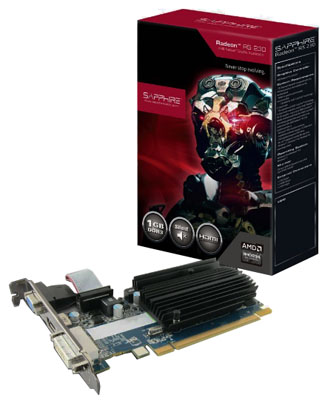 Placa vdeo Sapphire Radeon R5 230 1GB DDR3 VGA HDMI DV