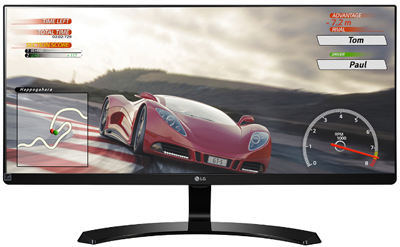 Monitor LED UltraWide 29 pol. LG 29UM68-P HDMI DisplayP