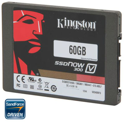 SSD Kingston V300 SV300S3D7/60G SATA 60GB 6Gbps 450MBps