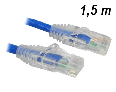 Patch cord U/UTP Furukawa CAT.6 Gigalan, azul, 1,5m