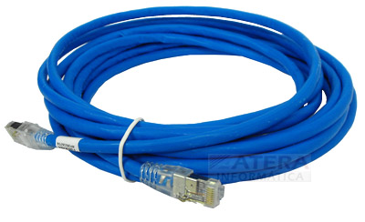 Patch cord F/UTP CAT.6A Furukawa Patch View azul 2m