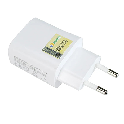 Carregador quick Charger 20W c/ 2 portas USB-C e USB 3.1A smartphone