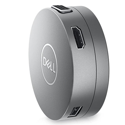 Adaptador Dell USB-C Mobile 470-AERT com HDMI, VGA, Ethernet e USB-A