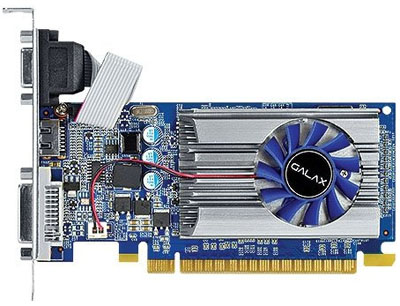 Placa vdeo Galax Geforce GT610 1GB DDR3 VGA DVI HDMI