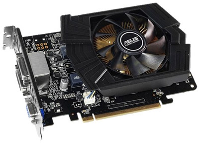 Placa vdeo Asus Geforce GTX750Ti 2GB DDR5 VGA DVI HDMI