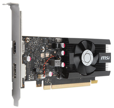 Placa vdeo MSI Geforce GT1030 2GB GDDR5, OC HDMI DP