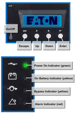 Nobreak Eaton 9130, 3KVA/2,7KW 127V/127V dupla conv