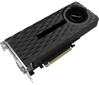 Placa vdeo PNY Geforce GTX960 2GB XLR8 2DVI 1DP 1 HDMI