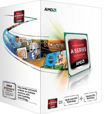Processador AMD A4 4000 3GHz 3,2GHz turbo 1MB FM2