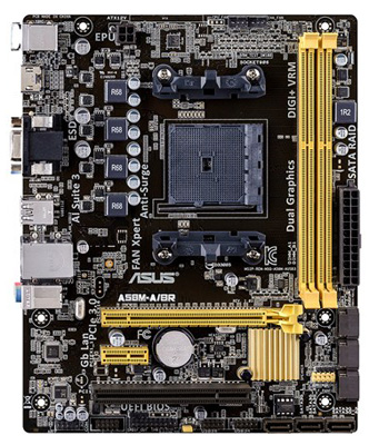 Placa me Asus A58M-A/BR p/ AMD FM2+ , VGA