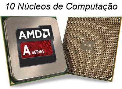 Processador AMD A8 7600 Quad core 3,8GHz 4MB FM2+