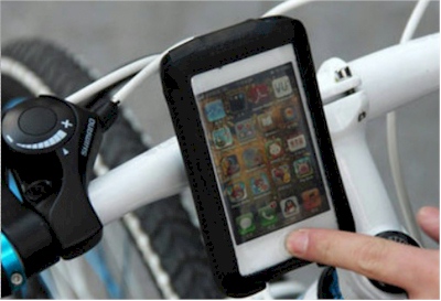 Suporte smartphone at 5 pol. Multilaser AC254 p/ Bike