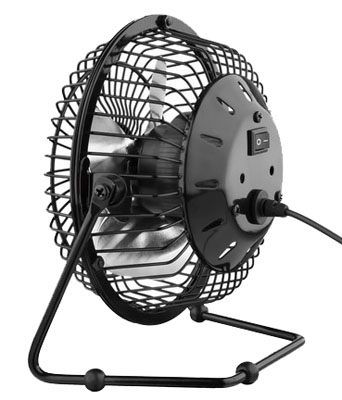 Ventilador metlico Multilaser AC270, 18 cm, USB