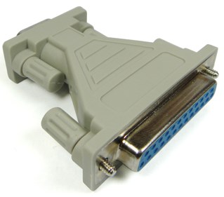 Adaptador DB9 Macho para DB25 Fmea Labramo 010222