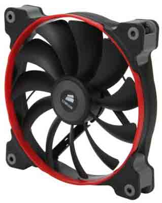 Ventilador Corsair AF140 Quiet 140mm 1150rpm 24dBA 12V