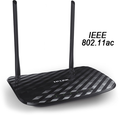 Roteador dual band TP-Link Archer C2 AC750 433+300 Mbps