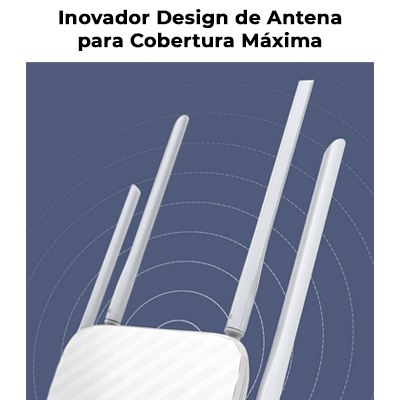 Roteador sem fio TP-Link Archer C5 Gigabit AC1200