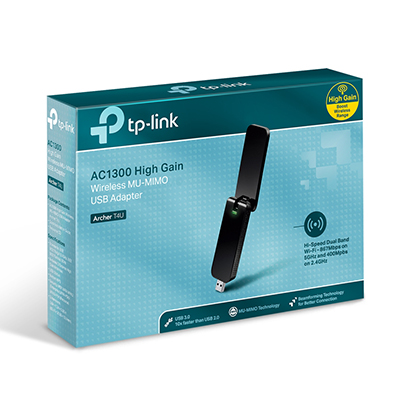 Adaptador rede USB3 TP-Link Archer T4U 867+400 Mbps