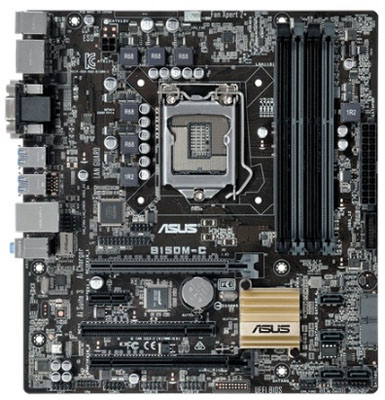 Placa me Asus B150M-C-BR LGA-1151 DDR4 VGA HDMI DVI DP