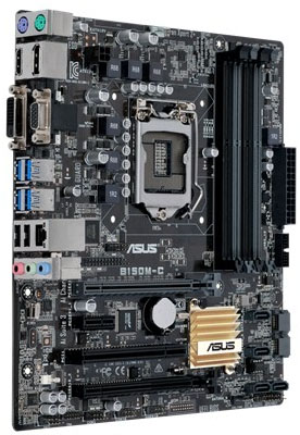 Placa me Asus B150M-C-BR LGA-1151 DDR4 VGA HDMI DVI DP