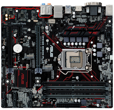 Placa me Asus Prime B250M-PLUS/BR Gamer LGA-1151 DDR4