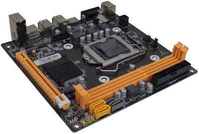 Placa m�e BrazilPC BPC-H81-ITX-M.2-TG LGA-1150 4� gera��o DDR3