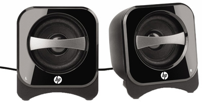 Speaker estreo 2.0 HP BR387AA 2W RMS 180Hz - 20KHz