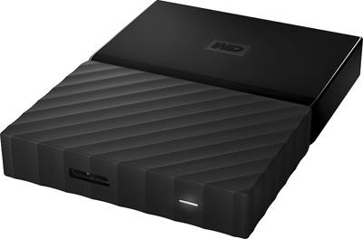 Mini HD externo 1 TB, WD My Passport USB3 c/ WD backup