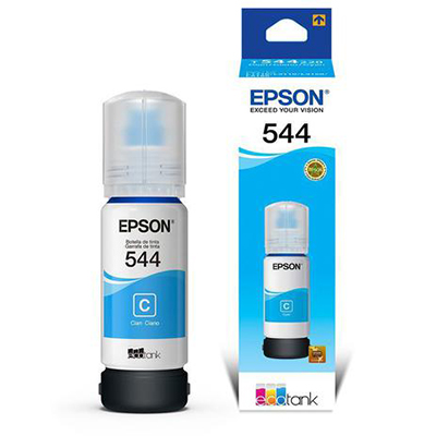 Refil de tinta Epson T544220 ciano 65 ml p/ L3150