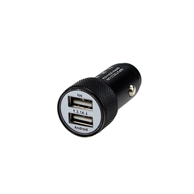 Carregador veicular Roxline c/ 2 portas USB 5V 2.1A /1A