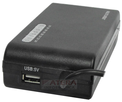 Carregador univ. notebook Multilaser CB008 15V-24V 100W