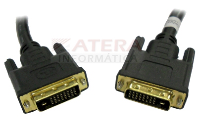 Cabo p/ monitor DVI-D macho p/ DVI-D macho 1,5 m 10331