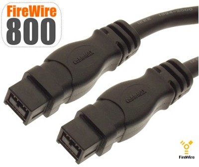 Cabo Firewire 800 macho x macho, 9 vias com 1,8m