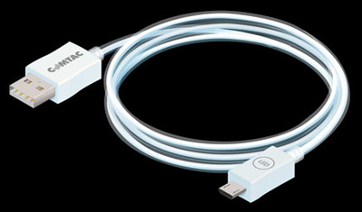 Cabo USB 2.0 para micro USB 2.0 Comtac 9299 1 mt