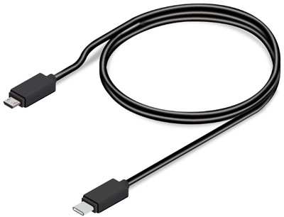Cabo USB-C (3.1) 10 Gbps p/ micro USB 2 Comtac 9334 1 m