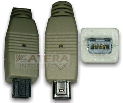 Cabo USB para cmera digital USB 8 pinos e docupen R700