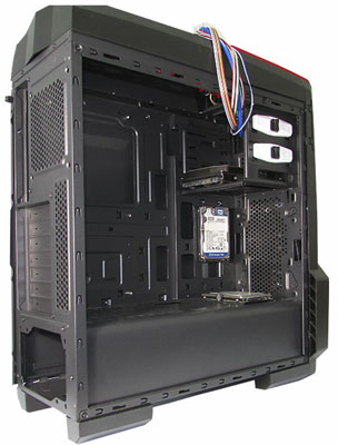 Gabinete gamer K-MEX CG-06T6 tool less s/ fonte