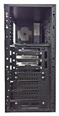 Gabinete midi torre K-Mex CG-07T3 3 baias sem fonte