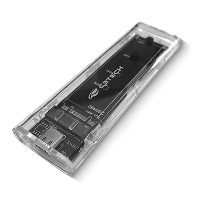 Case externo para SSD M.2 SATA C3Tech CH-M100 6GBps USB-C 3.1 gen1