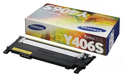 Cartucho toner amarelo Samsung CLT-Y406S/XAZ, C CLP CLX