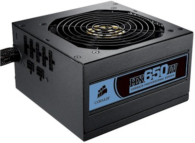 Fonte ATX V2.2 de 650W Corsair HX650W p/ PC profiss