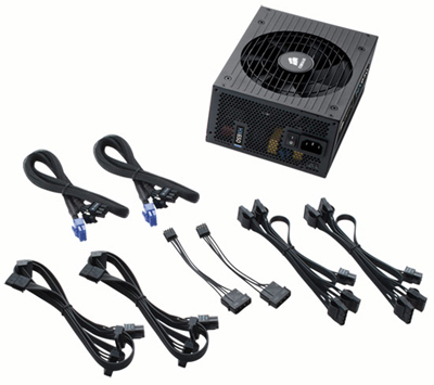 Fonte ATX V2.2 de 650W Corsair HX650W p/ PC profiss