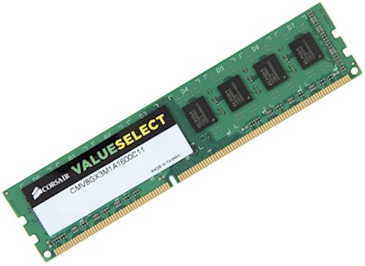 Memria 8GB 1600MHz Corsair ValueSelect PC3-12800 DDR3