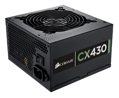 Fonte ATX 430W Corsair CX430 V2.3 serie 80 Plus