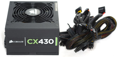 Fonte ATX 430W Corsair CX430 V2.3 serie 80 Plus