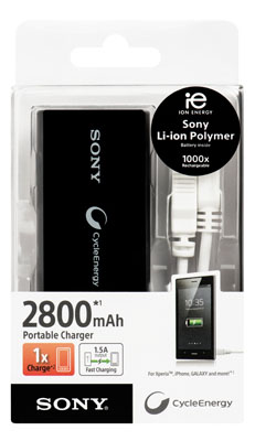 Bateria power Bank Sony CP-V3 CycleEnergy 2800mAh USB