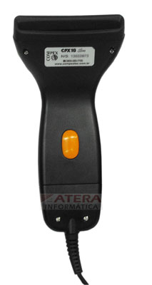 Leitor Cdigo de Barras Compex CPX10 Slim Preto CCD USB