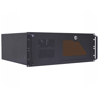 Gabinete rack 19 pol. 4U K-Mex CR-S445 450mm 7 slots